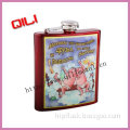 Classical usa fashion wrapped lovely ladies hip flask